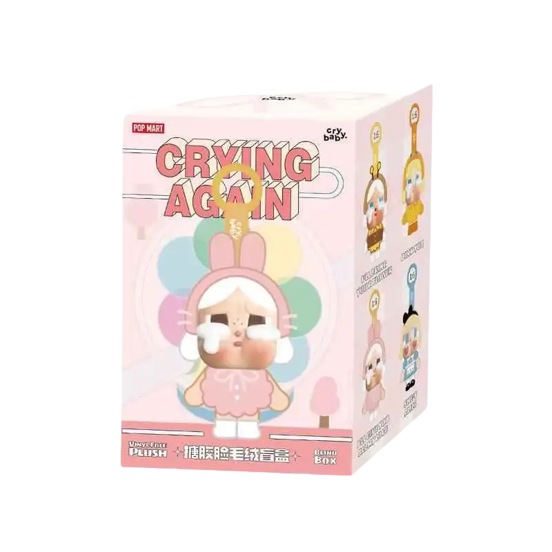 Crybaby Crying Again Vinyl Face Plush (1pcs BLIND BOX) - Authentic - Trendy Toys & Dolls
