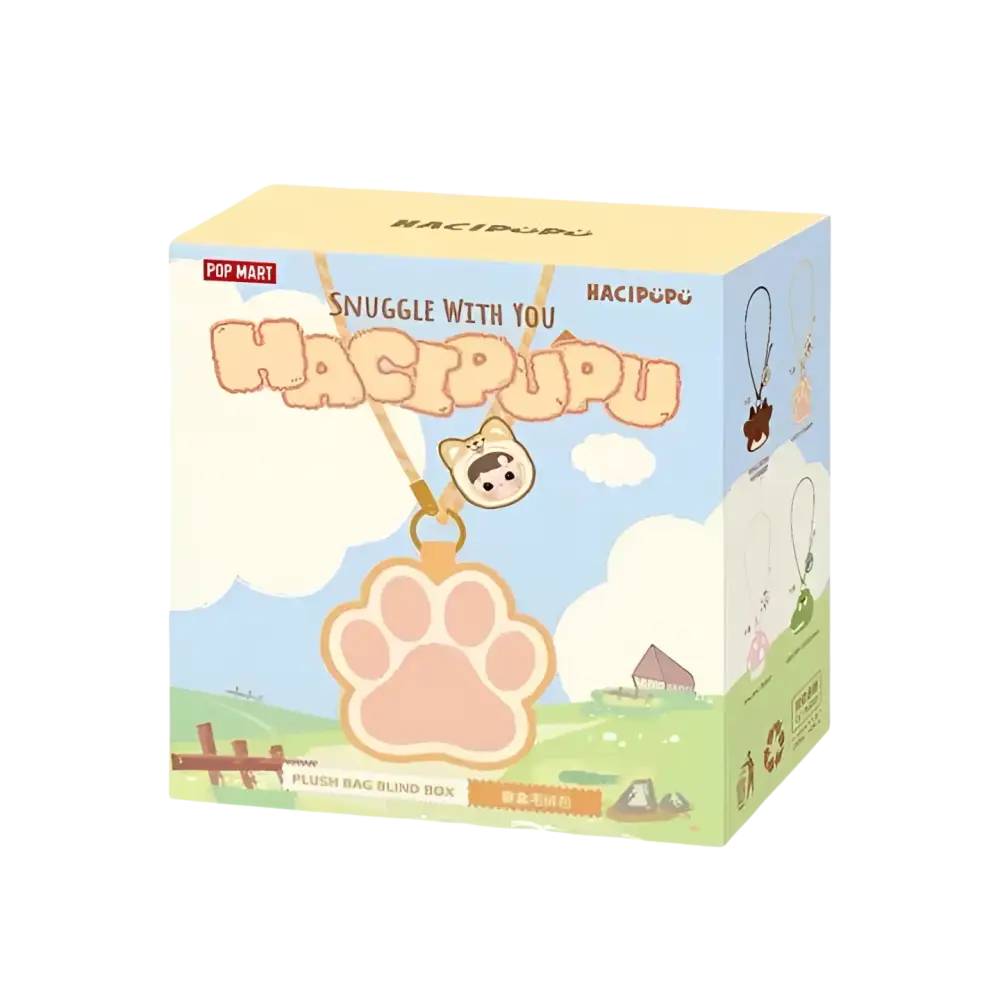 POPMART HACIPUPU - Snuggle With You Series-Plush Bag Blind Box (Single) - Trendy Toys & Dolls