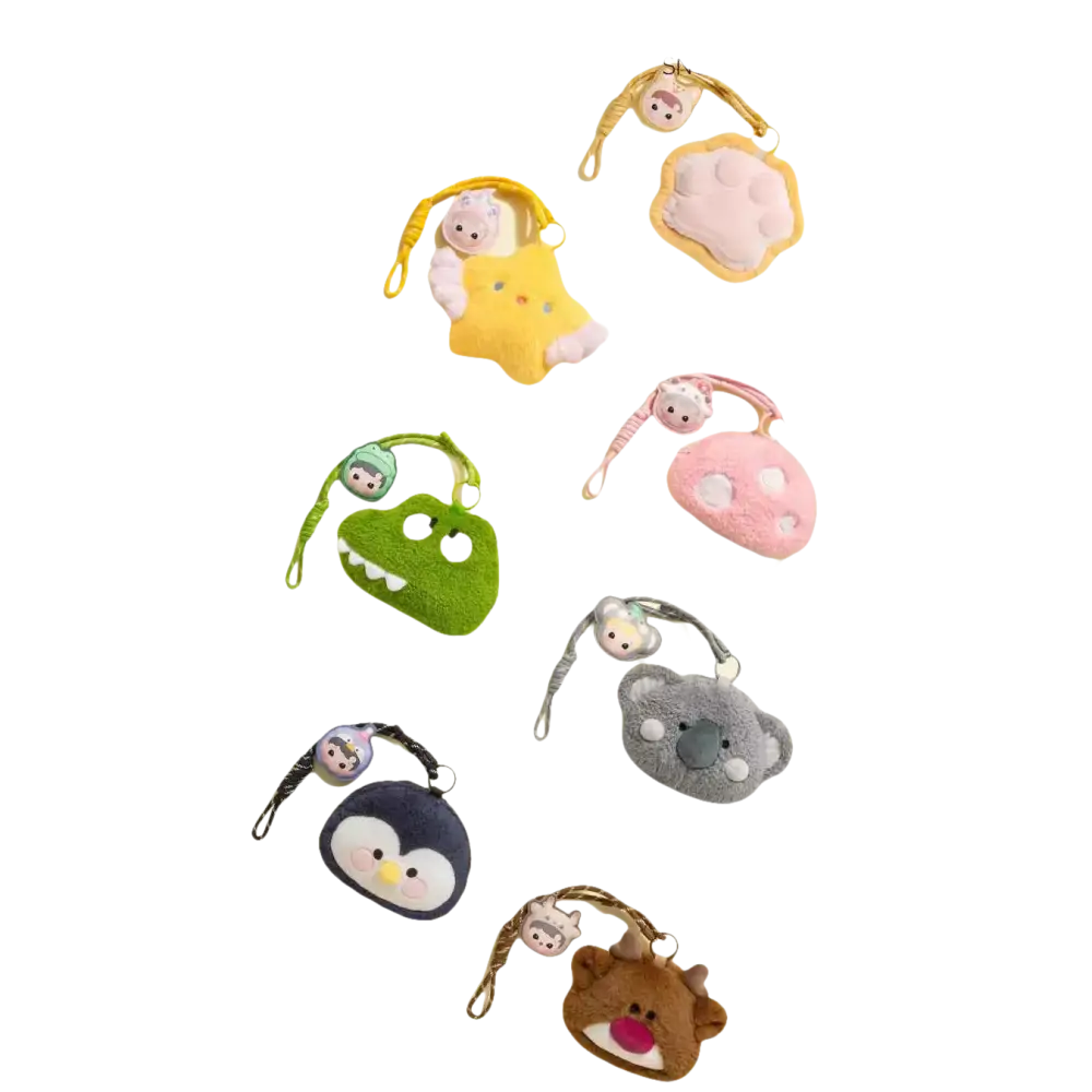 POPMART HACIPUPU - Snuggle With You Series-Plush Bag Blind Box (Single) - Trendy Toys & Dolls