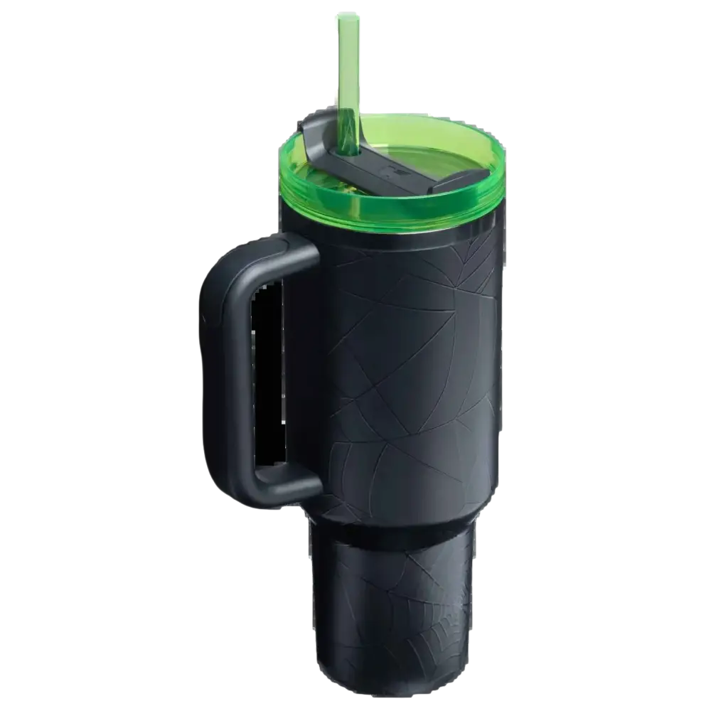 Stanley Adventure Halloween Quencher H2.0 FlowState™ Tumbler | 40 OZ - Web Glow