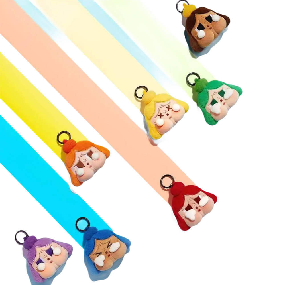 Crybaby – Cheer up Baby Series Plush Pendant Blind Box (Single) - Authentic - Trendy Toys & Dolls