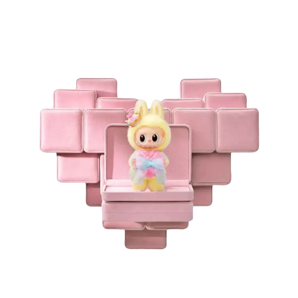 THE MONSTERS Let’s Checkmate Series-Vinyl Plush Hanging Card - Authentic - Trendy Toys & Dolls